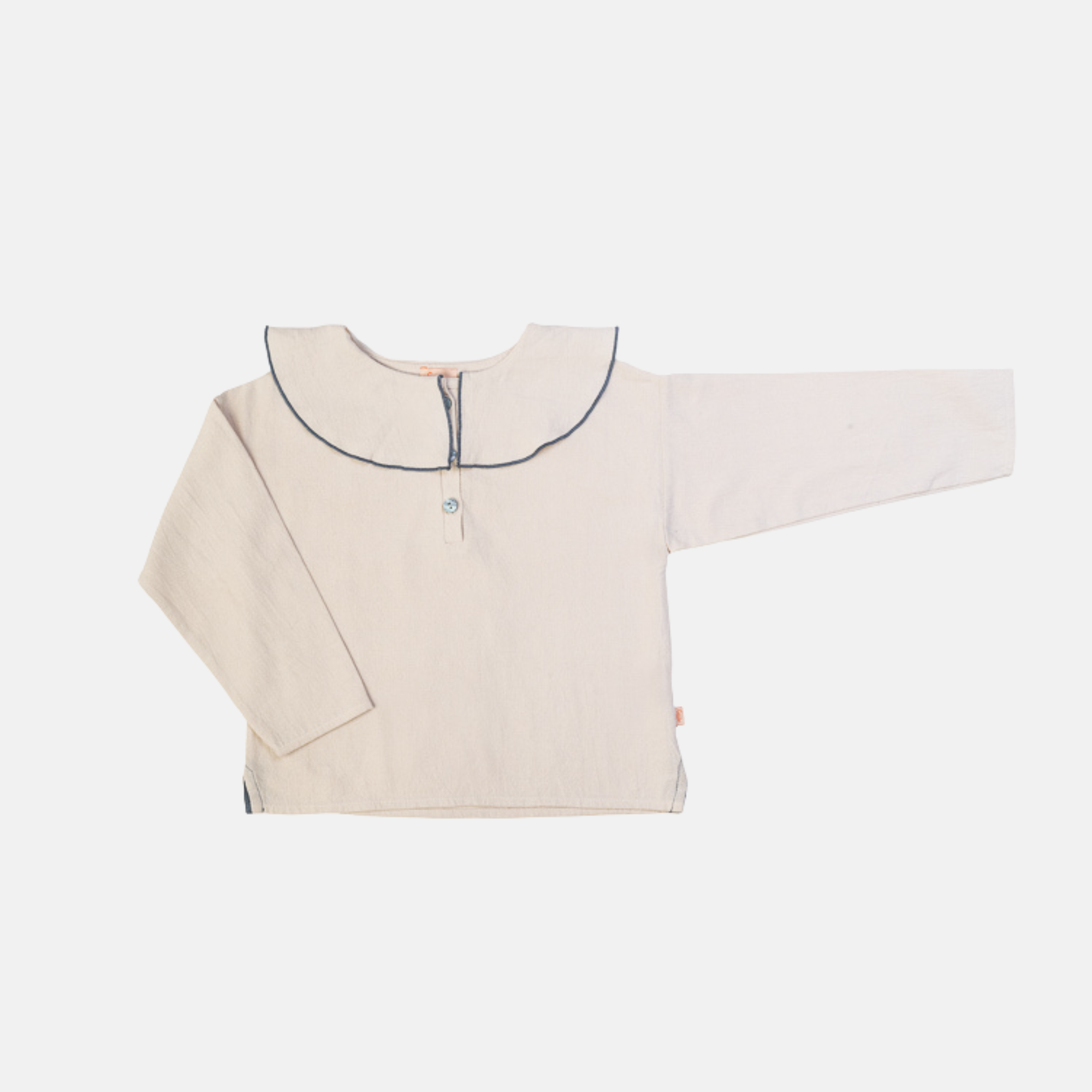 Blusa cuello volante