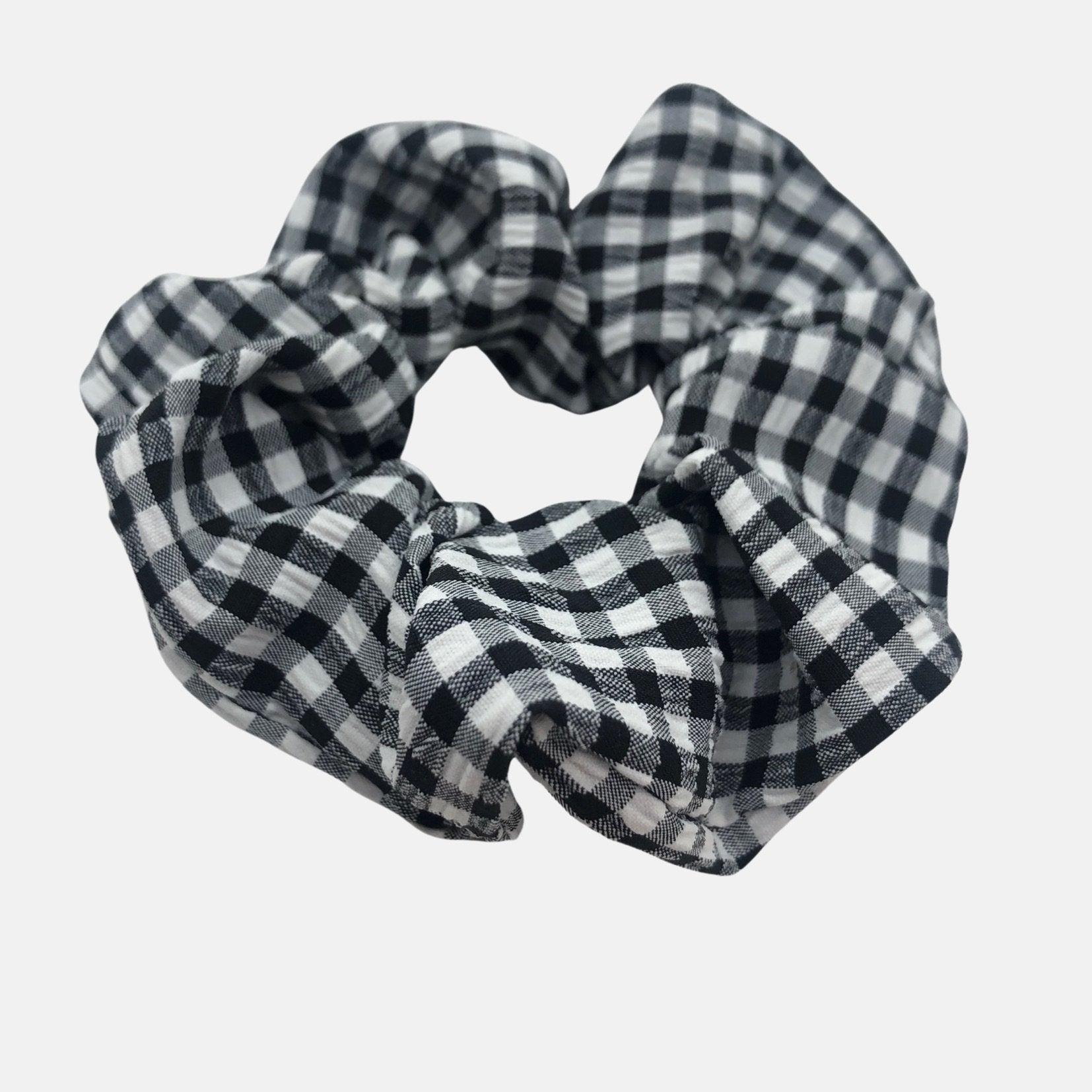 Vichy scrunchie hair tie