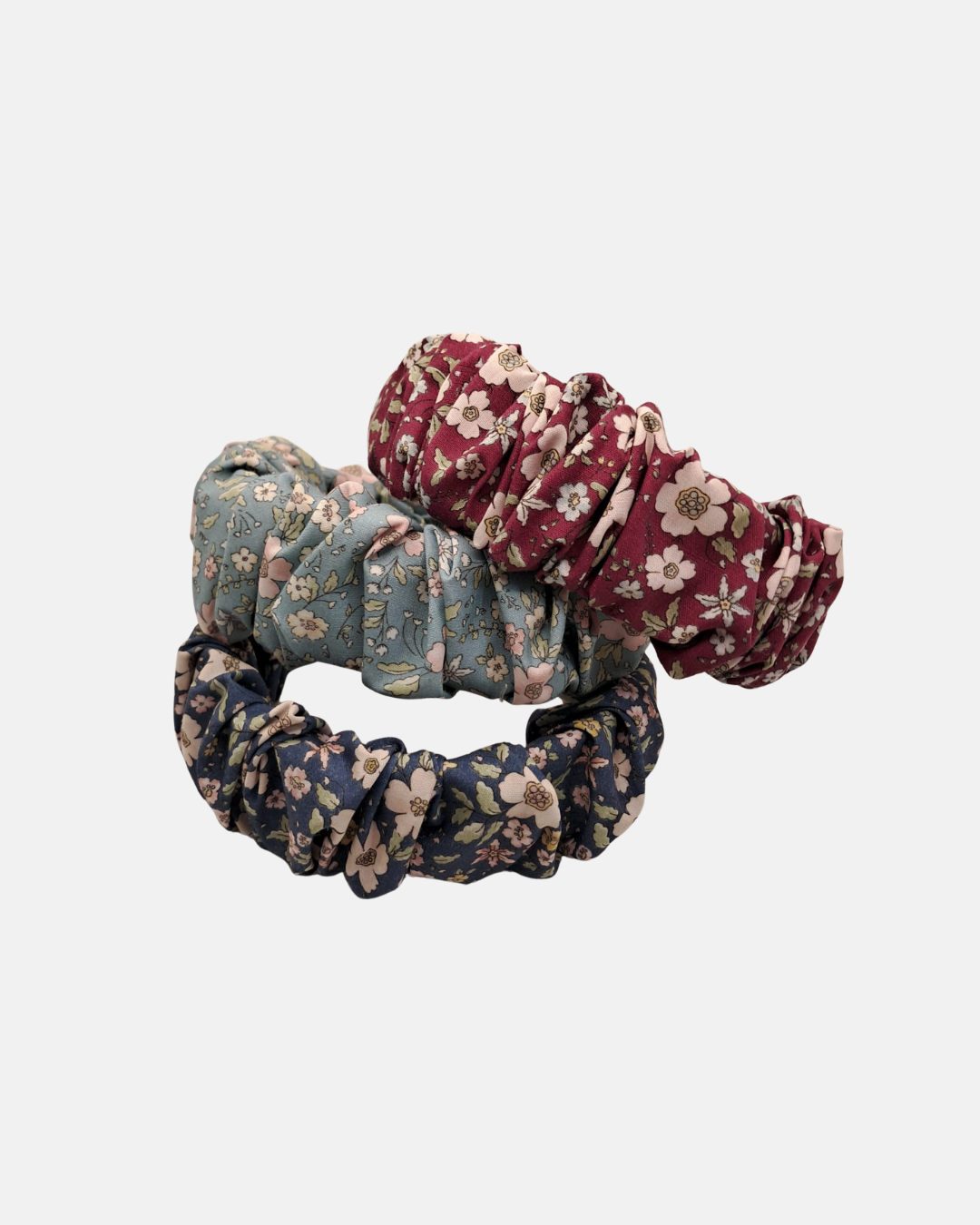 Diadema Fruncida Flores