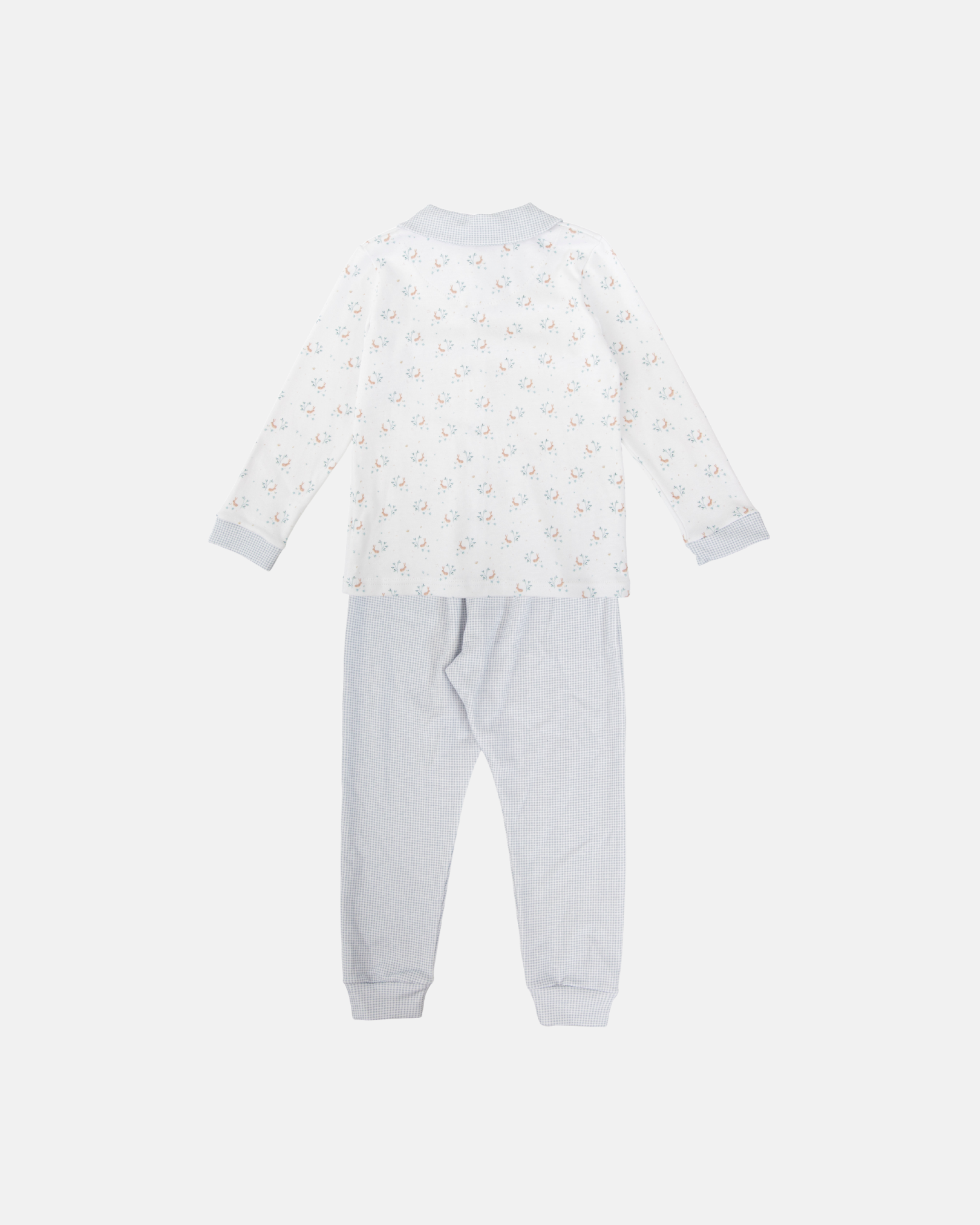 Pijama Niño Cuello Pico Ramas