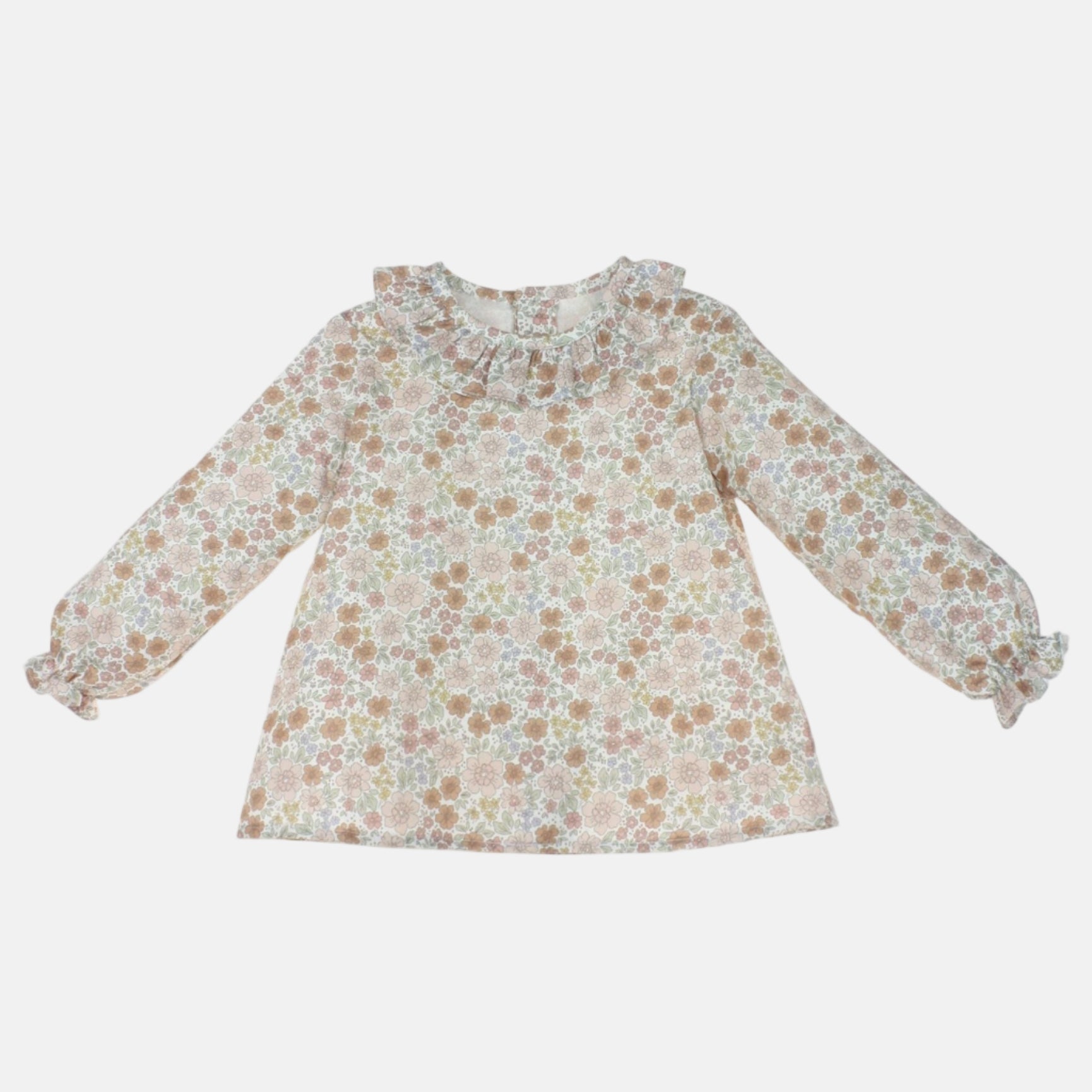 Blusa Liberty Tono Naranjas