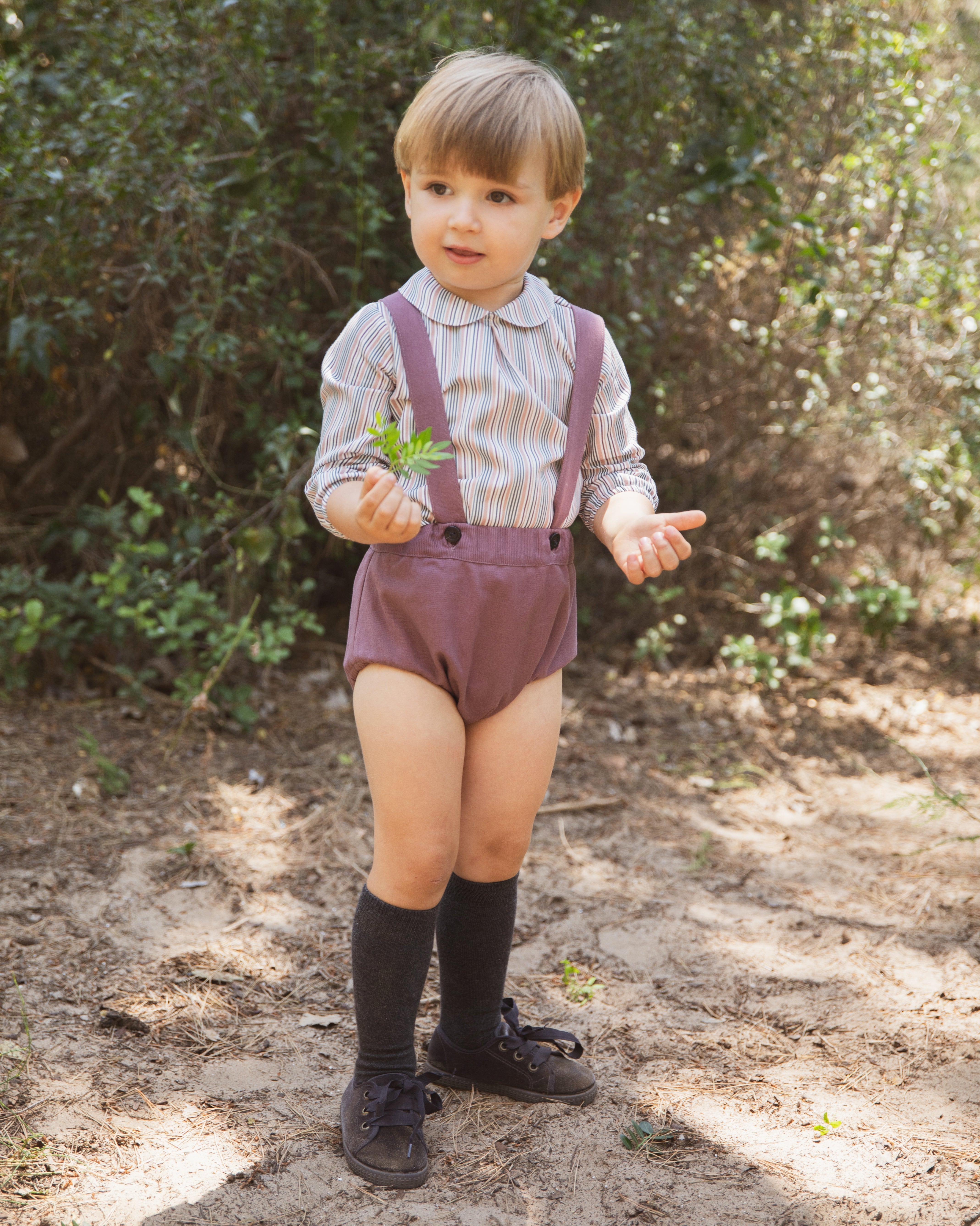 Camisa Cuello Bebé Rayas
