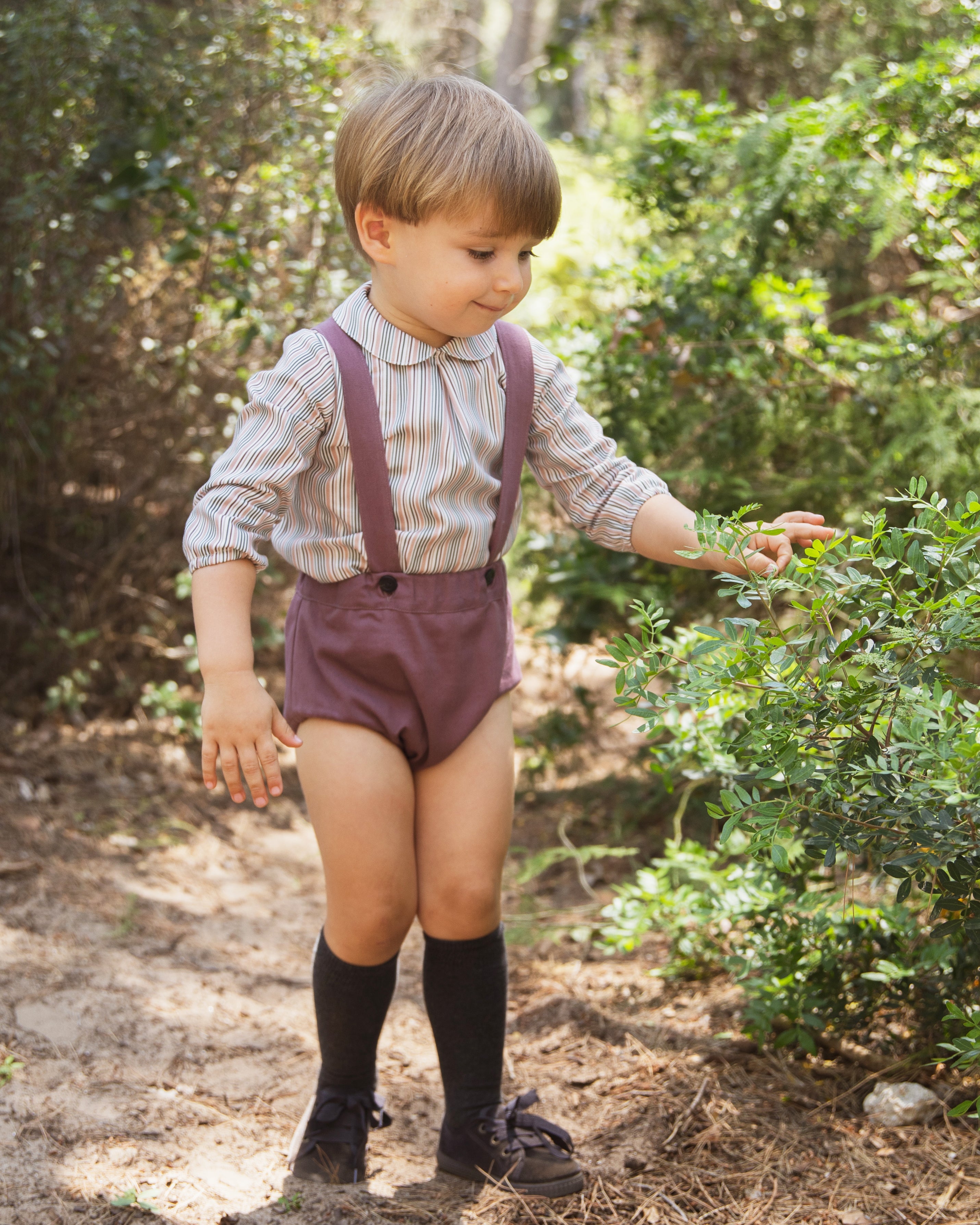 Camisa Cuello Bebé Rayas