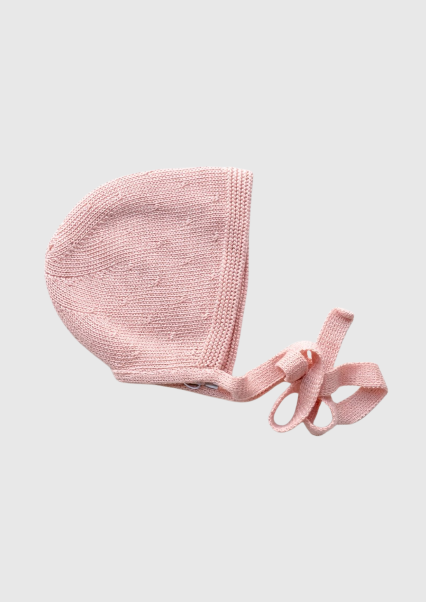 Pink Knit Bonnet