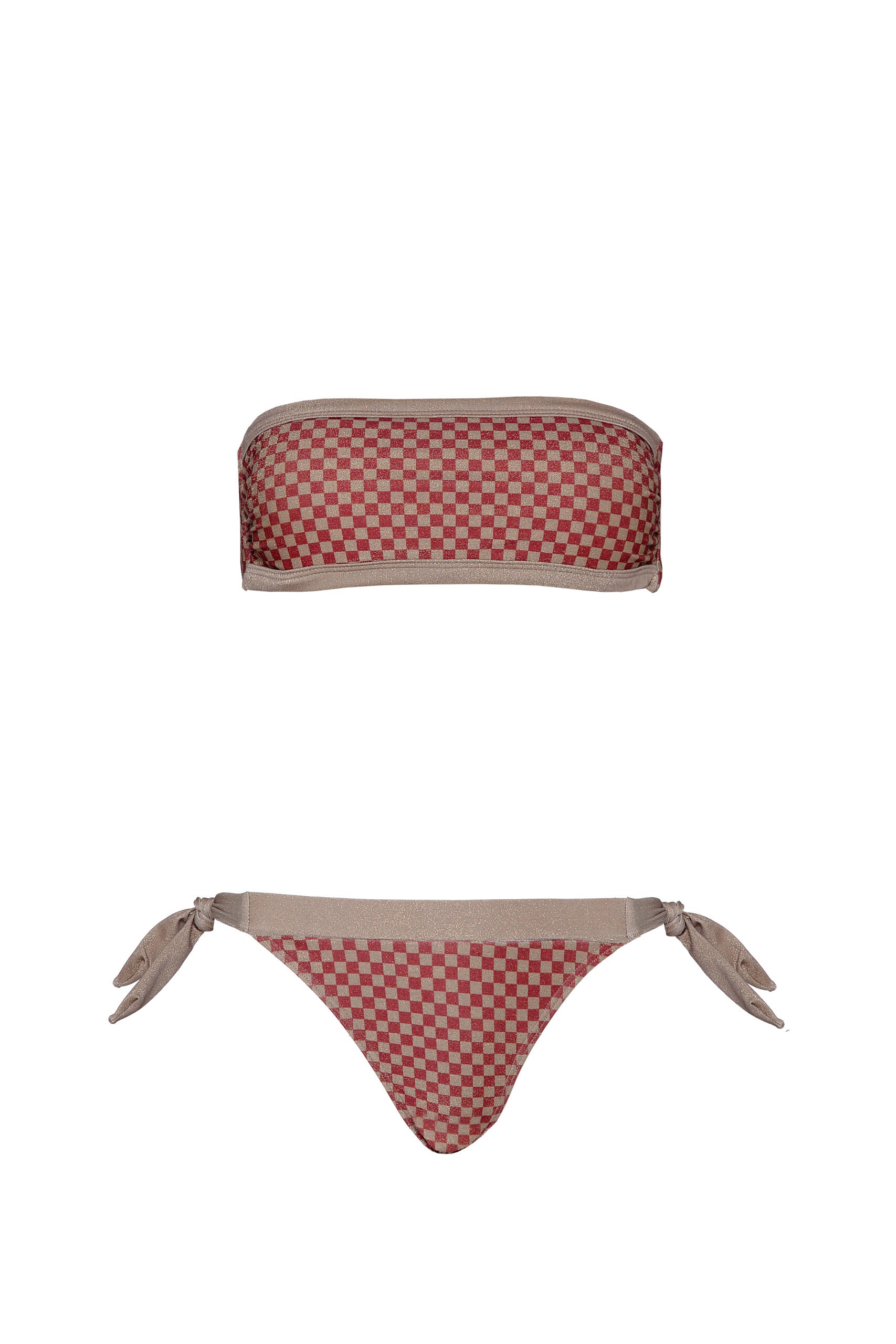 Bikini Bandeau Vichy