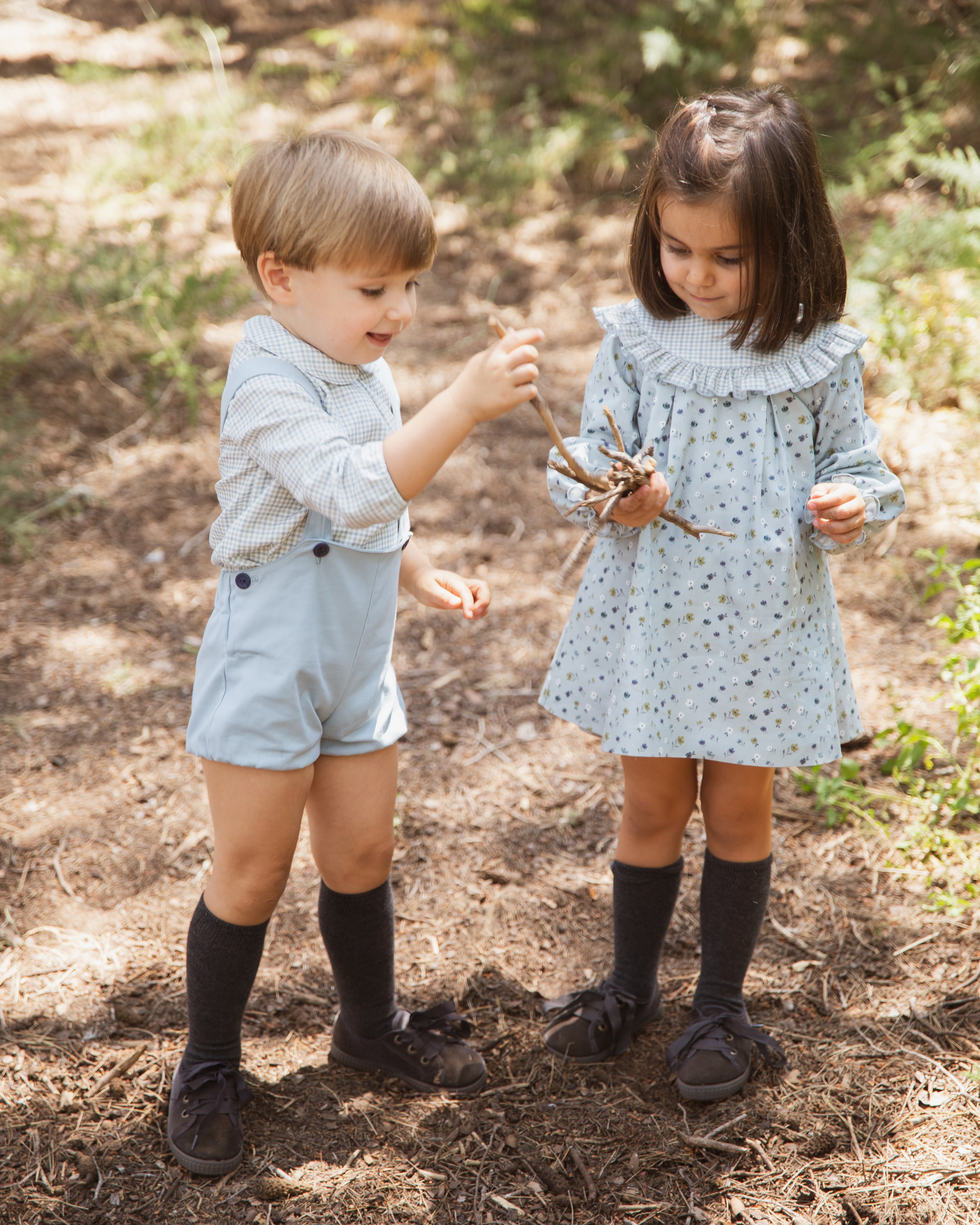 Blusa Cuello Bebé Vichy