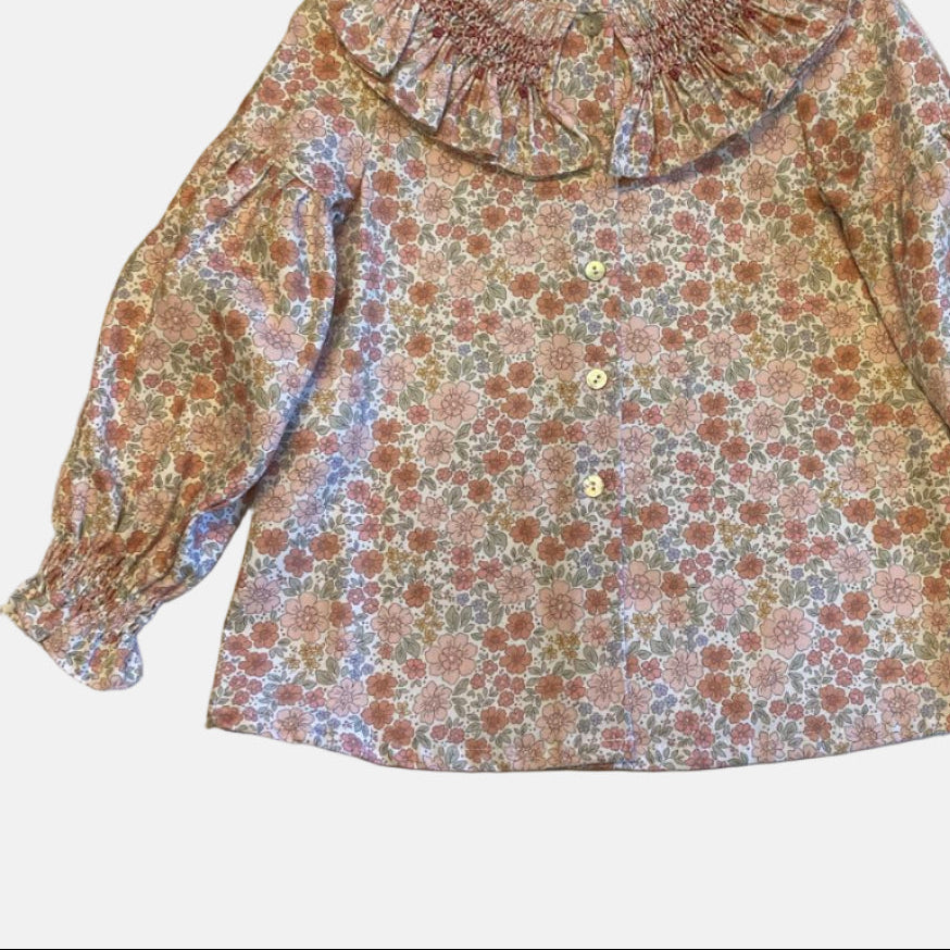 Camisa Liberty Tonos Naranjas
