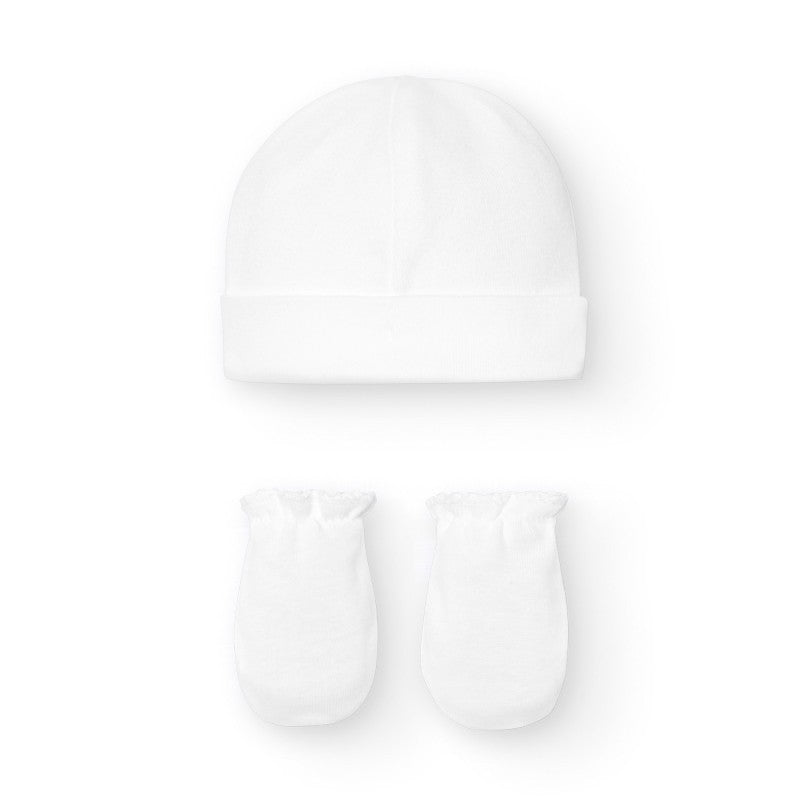 Pack Gorro + manoplas recien nacido