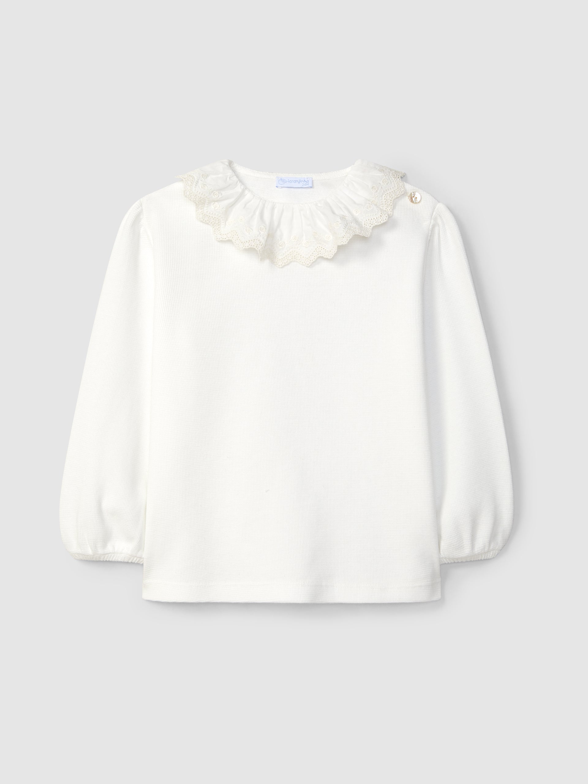 Camiseta Manga Larga con Cuello