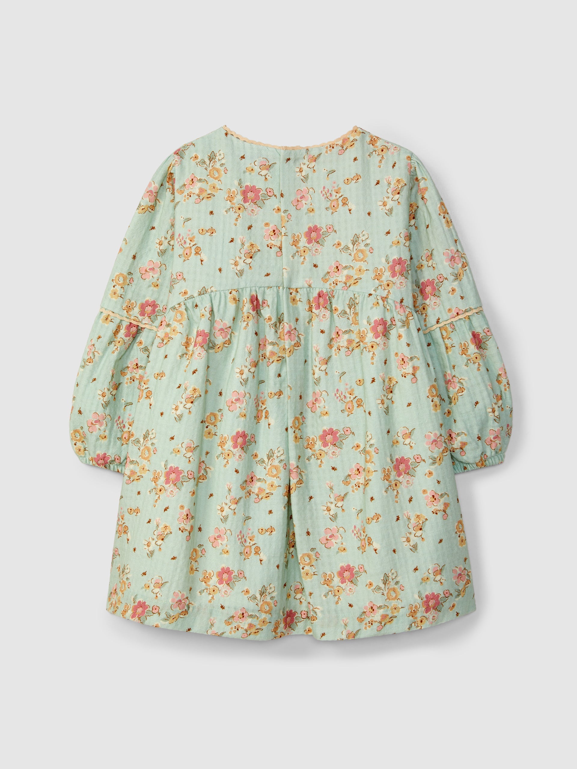 Vestido con Mangas Globo