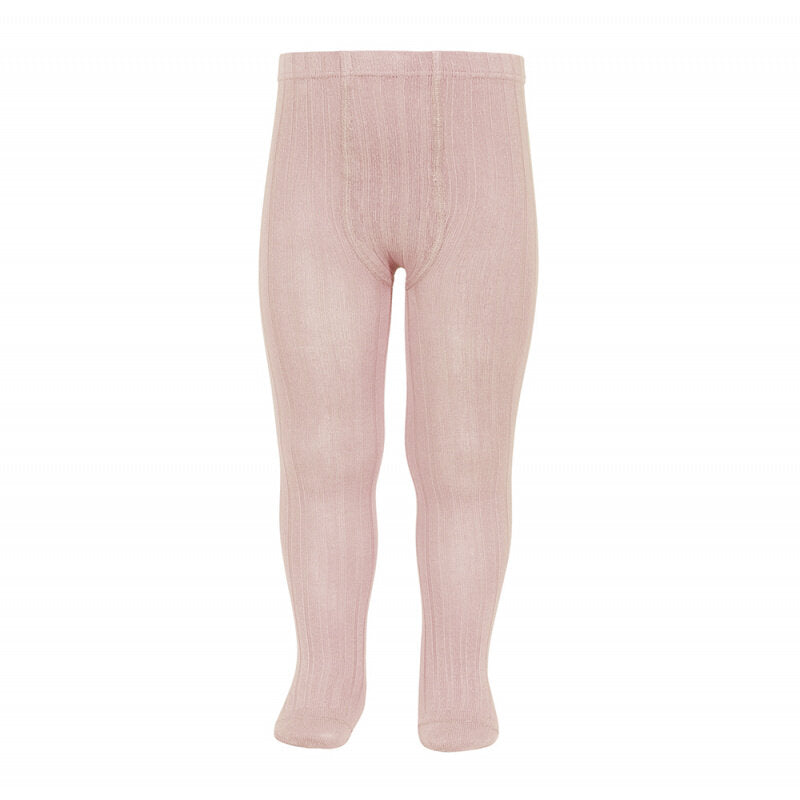 Powder Pink Ribbed Leotard 544