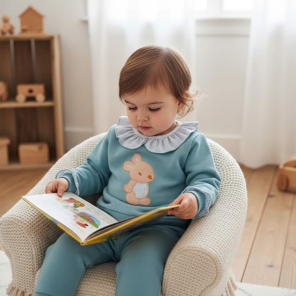 Chandal Cuello Volante Conejito