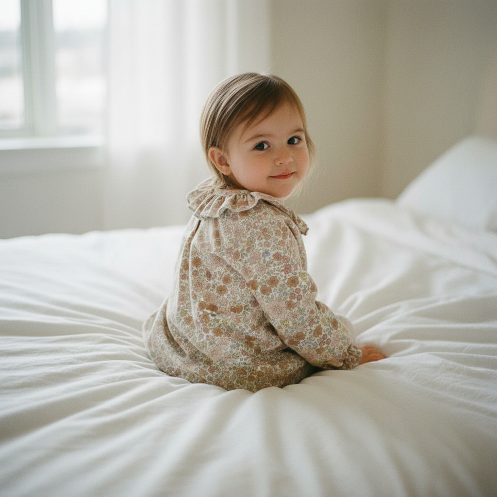 Blusa Liberty Tono Naranjas