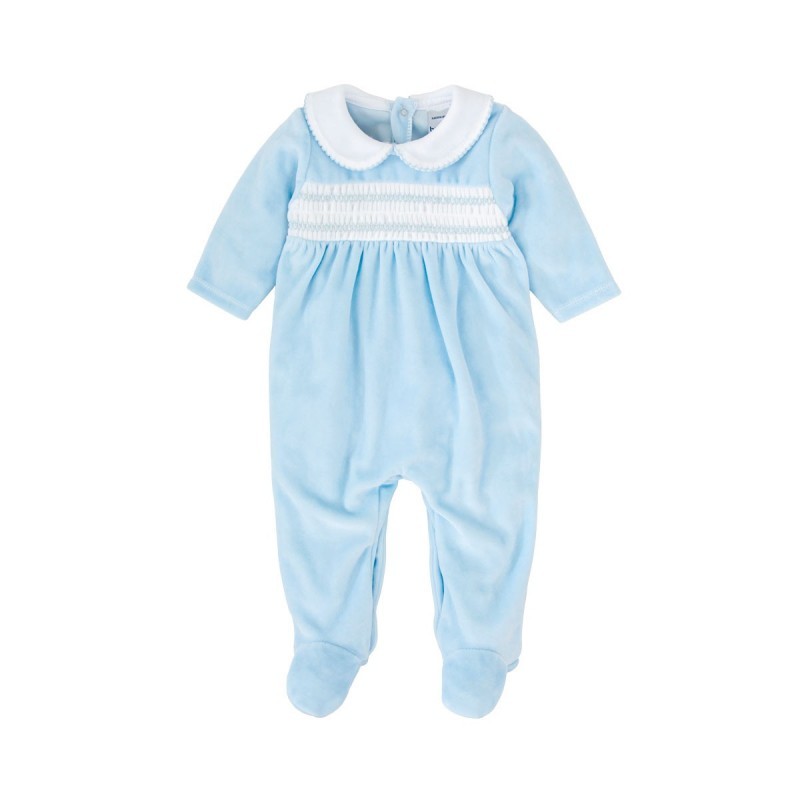 Pelele Terciopelo Cuello Bebé