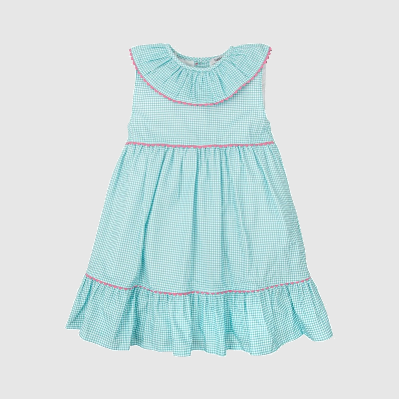 Vestido Vichy Volante