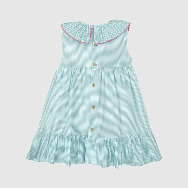 Vestido Vichy Volante